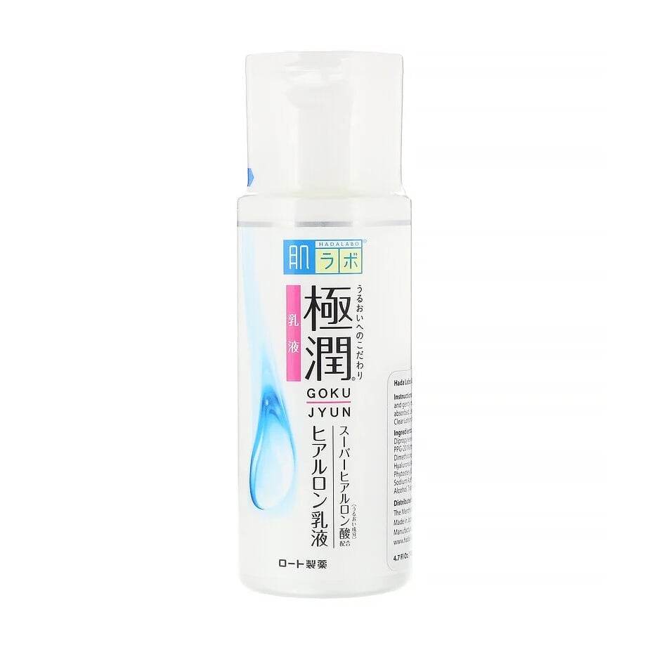 Гіалуронове молочко-емульсія для обличчя Hada Labo Gokujyun Hydrating Milk, 140 мл